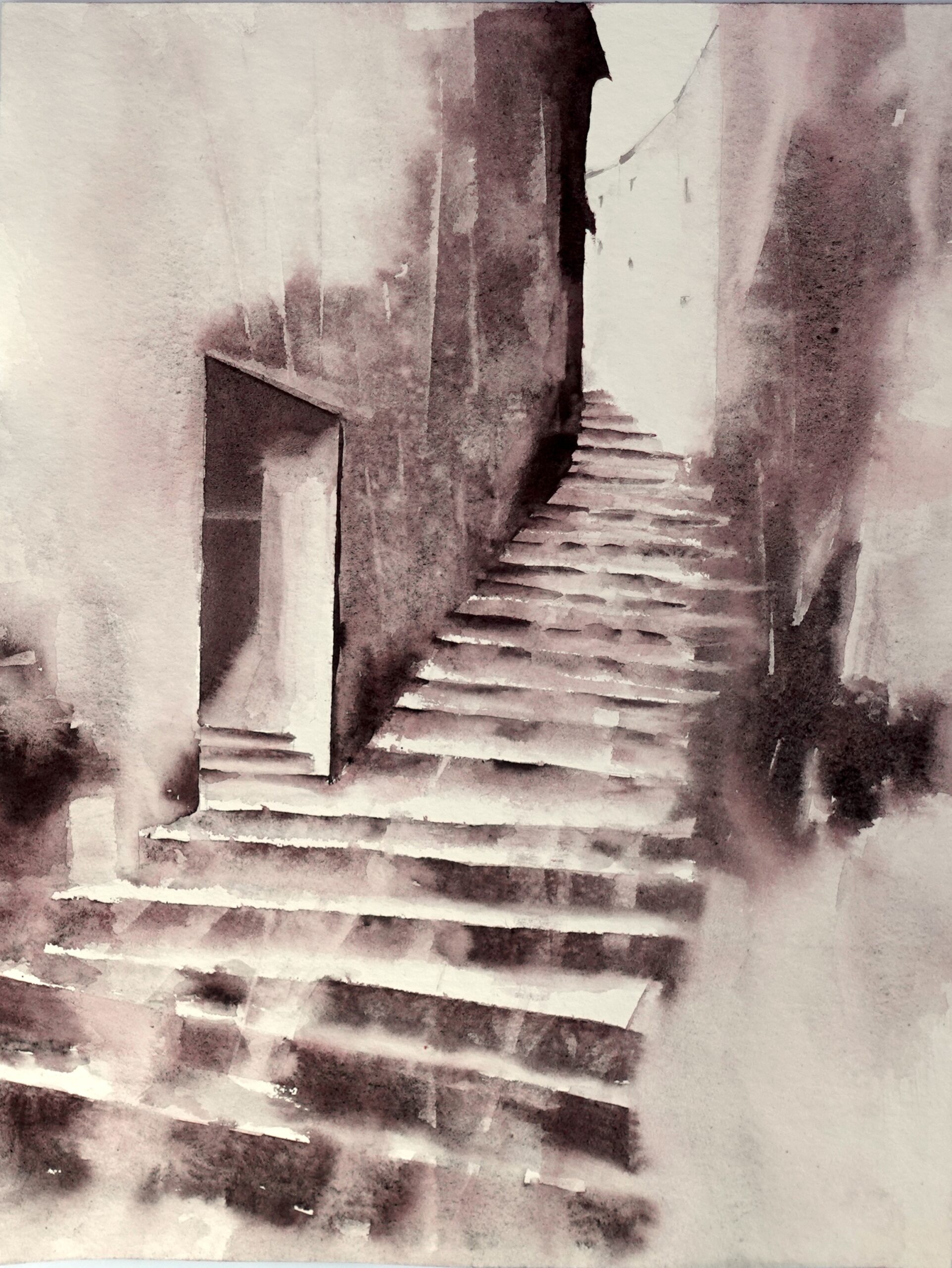 Escalera del olvido 30x40cm