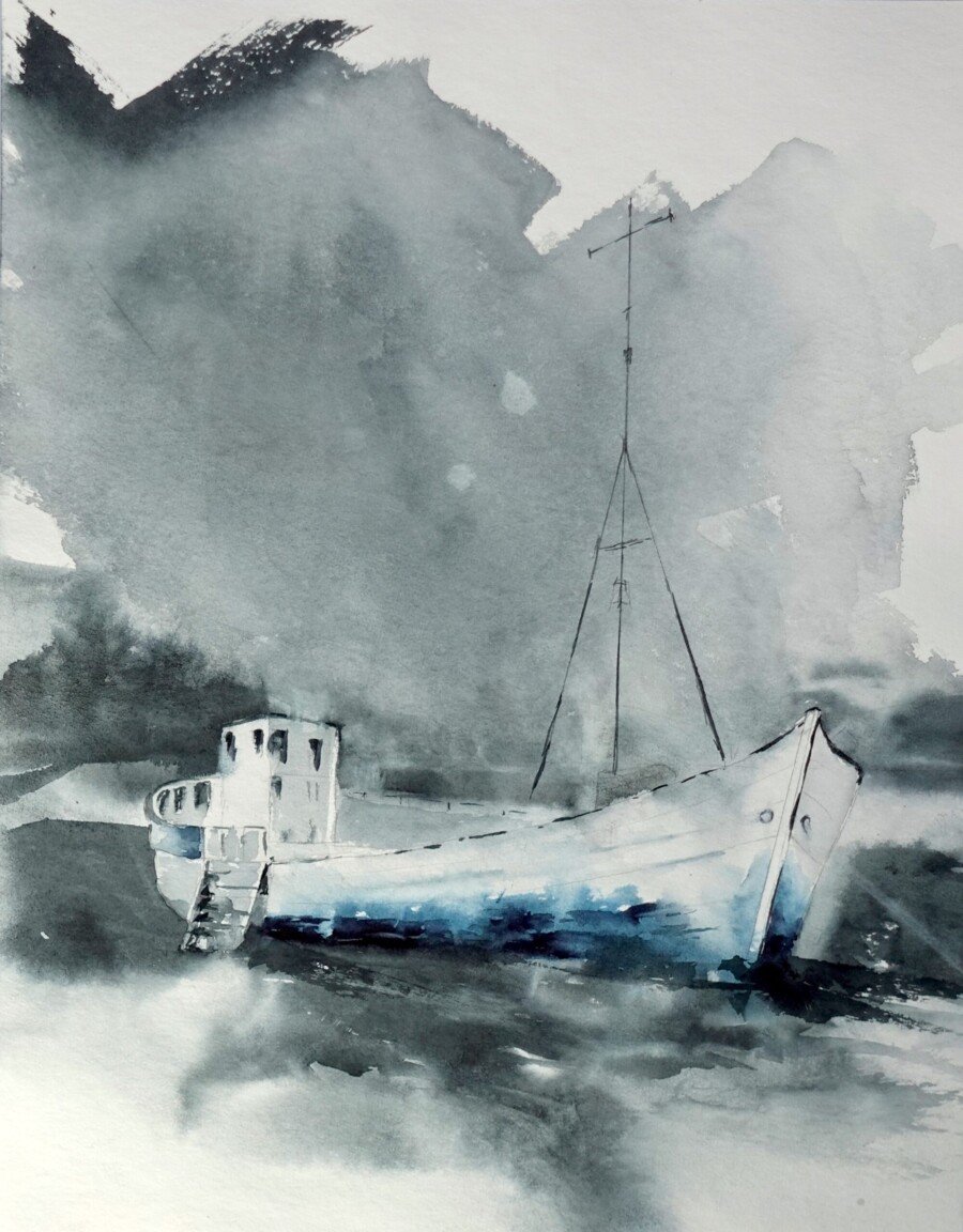 Después de la marea 30x40cm