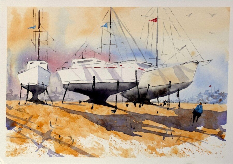 Reposo 21x30cm