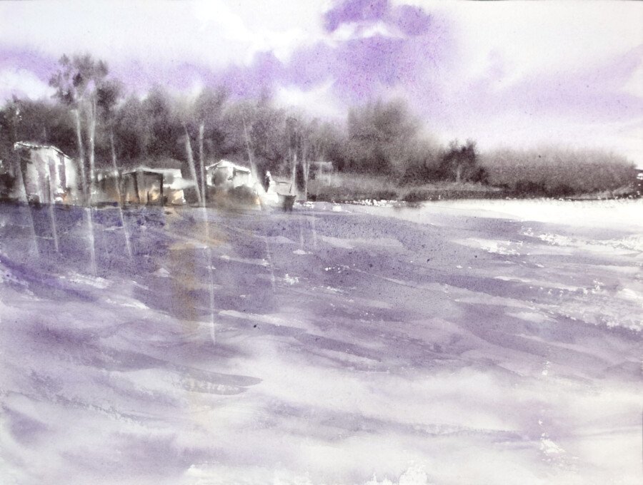 Memoria del agua 40 x 30 cm